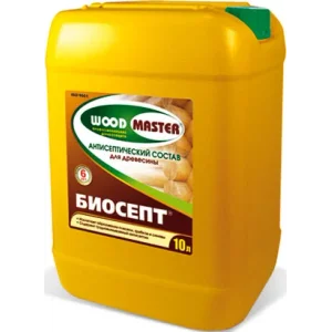 Антисептик Биосепт Wood Master - 10л (Т-ра перевозки не ниже 0 град) Антисептик Биосепт Wood Master - 10л (Т-ра перевозки не ниже 0 град)