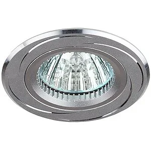 Светильник точечный ЭРА KL34 AL/SL/1 алюминиевый MR16,12V/220V, 50W серебро/хром* Светильник точечный ЭРА KL34 AL/SL/1 алюминиевый MR16,12V/220V, 50W серебро/хром*