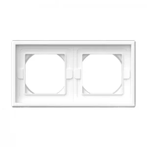 Рамка двухместная ArtGallery IP44 белый SE GAL440102