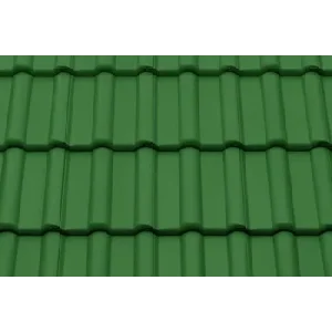 Черепица цельная BRAAS Франкфуртская, 420х330 мм, зеленая
