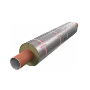 Цилиндры Роквул 40 x 32 мм кашированные фольгой (плотность 80 кг/м3)