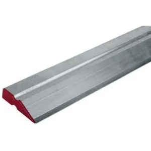 Правило алюминиевое 2,0м, "ДВУХВАТ" ЗУБР Эксперт, со стальной рабочей кромкой