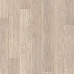 Ламинат QUICK STEP 32 класс PERSPECTIVE Доска дубовая светло-серая лакированная 1380х156х9 арт.PER 1304