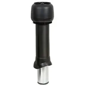 Выход вентиляционный Vilpe Зеленый 125/160/700 изолированный, с колпаком, высота 700мм