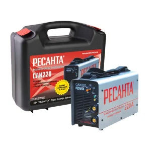 Сварочный аппарат инверторный РЕСАНТА САИ 220 в кейсе