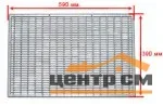 Решетка GIDROLICA Step Pro A15 стальная ячеистая оцинкованная 590*390*20 мм арт.301