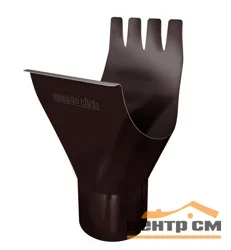 Воронка желоба GL, 125/90 мм RAL 8017