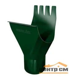 Воронка желоба GL, 125/90 мм RAL 6005
