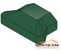 Крышка PE RAL 87*50мм (толщ. 1,5мм)