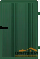 Калитка Эстет PE RAL 1*2.0м ** ШАБЛОН