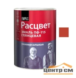 Эмаль ПФ-115 красная 0,9кг ТЗ РАСЦВЕТ ГОСТ 6465-76