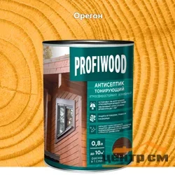 Антисептик EMPILS PROFIWOOD тонирующий "2 в 1" алкидный орегон 8 кг (9,3л)