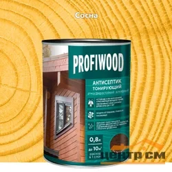 Антисептик EMPILS PROFIWOOD тонирующий "2 в 1" алкидный сосна 0,7 кг (0,8л)