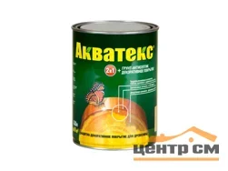 Основа алкидная Акватекс 2 в 1 - орегон 0,8л УФ-защита, влажн. древесина 40%