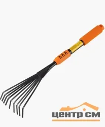 Грабельки веерные 9-зубные малые поролоновая ручка PARK HG3550-L