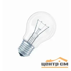 Лампа накаливания 40Вт E27 230В Шар прозрачный(А55/А50) ЭРА
