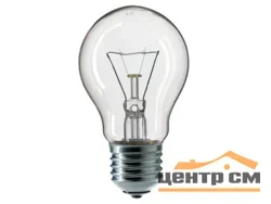 Лампа накаливания 75Вт E27 230В Шар прозрачный ЛОН