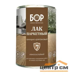 Лак паркетный глянцевый БОР АУ-271 алкидно-уретановый 1,8кг