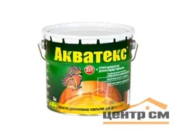 Основа алкидная Акватекс 2 в 1 - тик 3л УФ-защита, влажн. древесина 40%