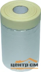 Пленка защитная + малярная лента Лазурный Берег HDPE 10 мик, 240см х 20м