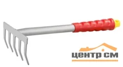 Грабельки ручные GRINDA, из углеродистой стали с коннекторной системой, 300 мм