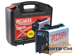 Сварочный аппарат инверторный РЕСАНТА САИ 220 в кейсе