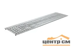Решетка водоприемная GIDROLICA Standart DN200 A15 штампованная оцинкованная 1000*236*20 мм арт.528