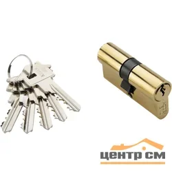 Цилиндр ADDEN BAU 60мм 5 ключей CYL 5-60 KEY золото