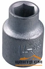 Головка торцевая, оцинкованная 1/2", 12мм "НИЗ"