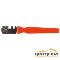 Стеклорез ЗУБР "МАСТЕР", пластиковая ручка, 6 роликов