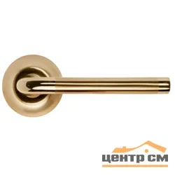 Ручка дверная MORELLI Колонна MH-03 SG/GP золото матовое/золото