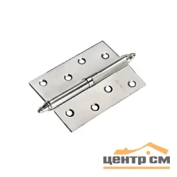Петля стальная MORELLI разъемная с короной MS 100X70X2.5 R SN белый никель, правая