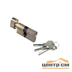Цилиндр MORELLI HS 60CK AB античная бронза, ключ-вертушка