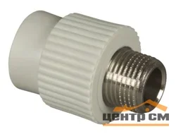 Муфта комбинированная PPR 63x2" с наружной резьбой Россия