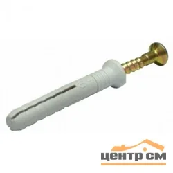 Дюбель-гвоздь 6x40 потай полипропилен SM-L К (уп 200шт) Tech-KREP
