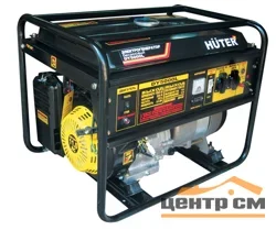Генератор бензиновый HUTER DY5000L, (1фазн., ном/макс мощность 4/4,5 кВт), бак 22л, бензин