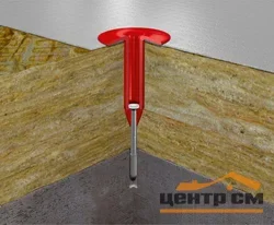 Полимерный тарельчатый элемент ТЕРМОКЛИП-кровля (Телескоп) (450 шт./кор.) ПТЭ 1/150