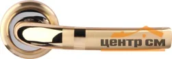 Ручка дверная HANDLE DESIGN LERY R22014 SG/CP матовое золото
