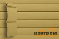 Сайдинг виниловый GL Блок-хаус карамель 0,244х3м S=0,732м2