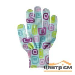 Перчатки садовые PARK EL-F001, размер 10 (XL), 2 цвета, полиэстер+нитрил