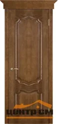 Дверь PORTE VISTA Премьера глухая каштан тон 11 60, шпон