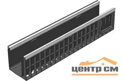 Лоток водоотводный GIDROLICA Standart Plus DN200 C250 пластиковый (усиленный) 1000*248*238 мм арт.8224