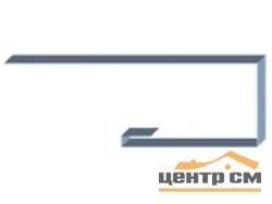 J-профиль Сатин RAL ** 0,5мм для софита 25*18*3м.п.