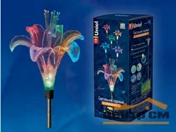 Фигурка садовая Uniel USL-S-104/MT810 Lily на солнечной батарее