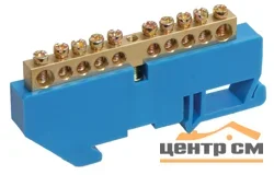 Шина нулевая на DIN-изол. ШНИ-6х9-10-Д-С IEK YNN10-69-10D-K07
