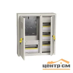Корпус металлический ЩУРн-3/30зо-1 36 УХЛЗ IP31 IEK MKM35-N-30-1-31-ZO (2 дверцы, одна с окном)