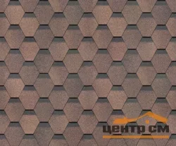 Черепица гибкая Docke Шеффилд кофе S=3 м2/уп