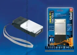 Фонарь автомобильный Uniel Стандарт «Faithful Multifunctional Assistant», пластик, 5+4 LED, 4хААА, черный, S-CL013-C Black