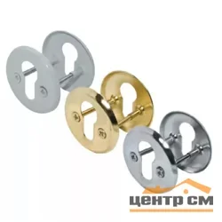 Накладка дверная/Щиток OLOVI под цилиндр 115/55 ШЛОСС 02010 Cr хром