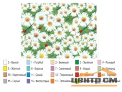Клеенка ПВХ Колорит на тканевой основе 1,26-1,30х25м 430/3